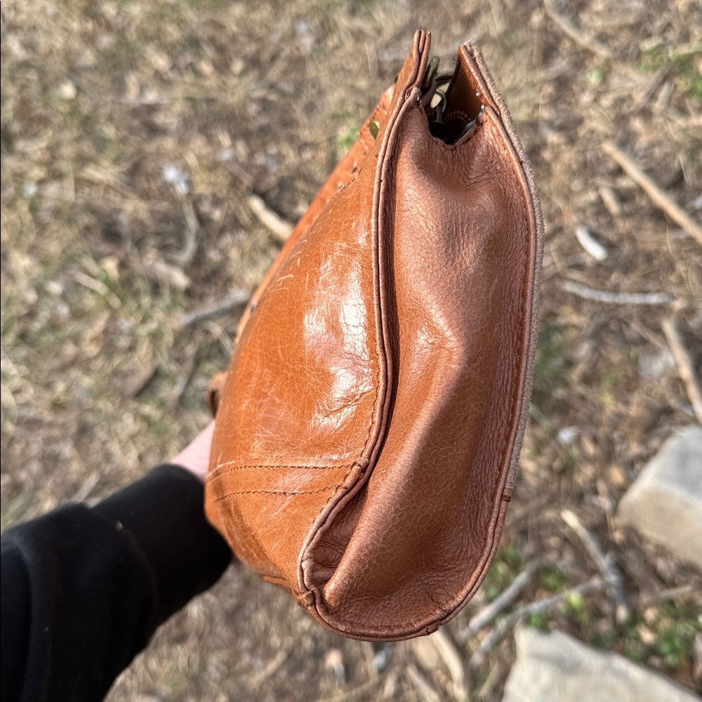 The SAK rare leather paneled mixed media purse   Bag - Picture 3 of 6